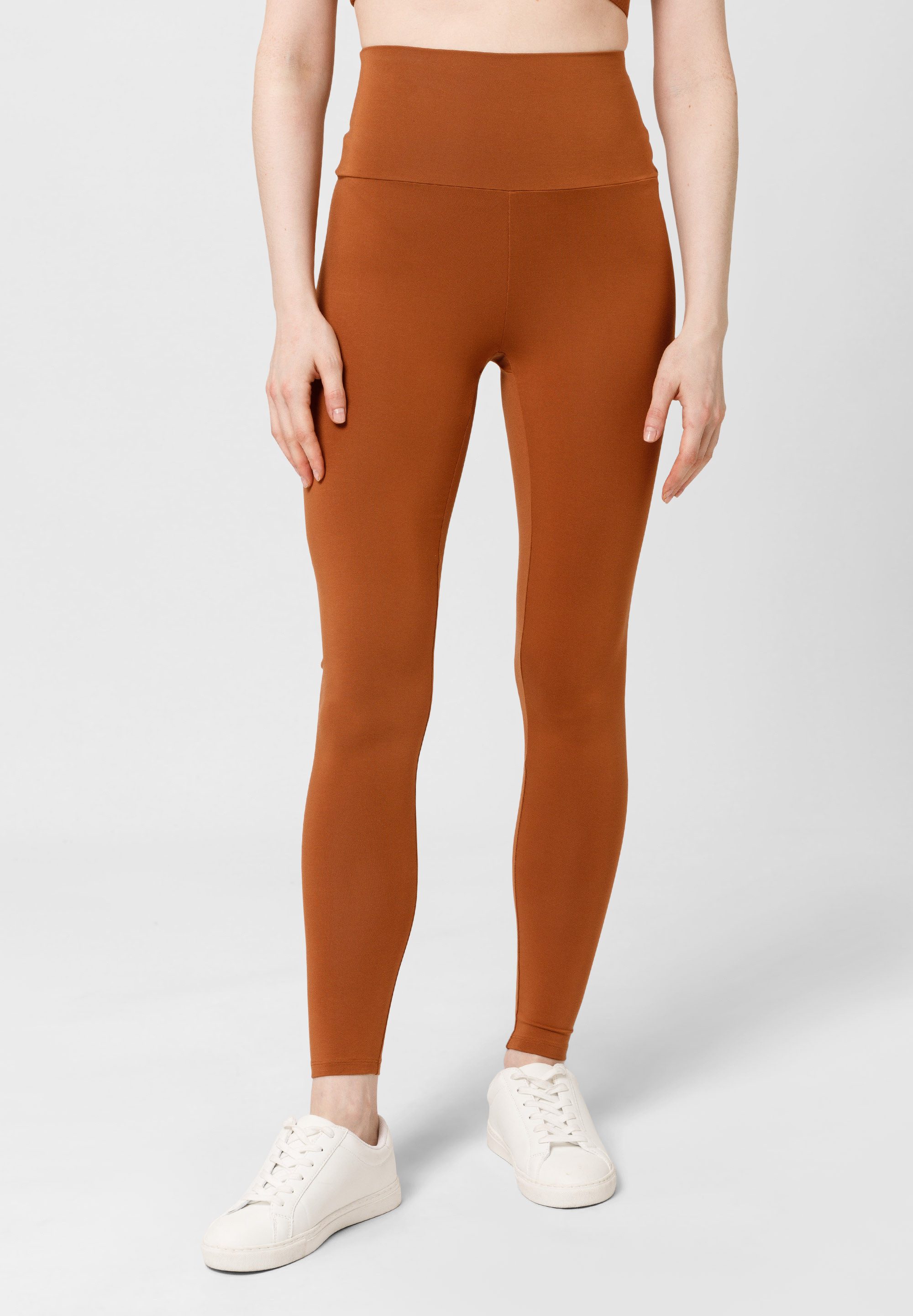 Les Lunes Leggings LUNA Bambusviskose, elastischer hoher Bund
