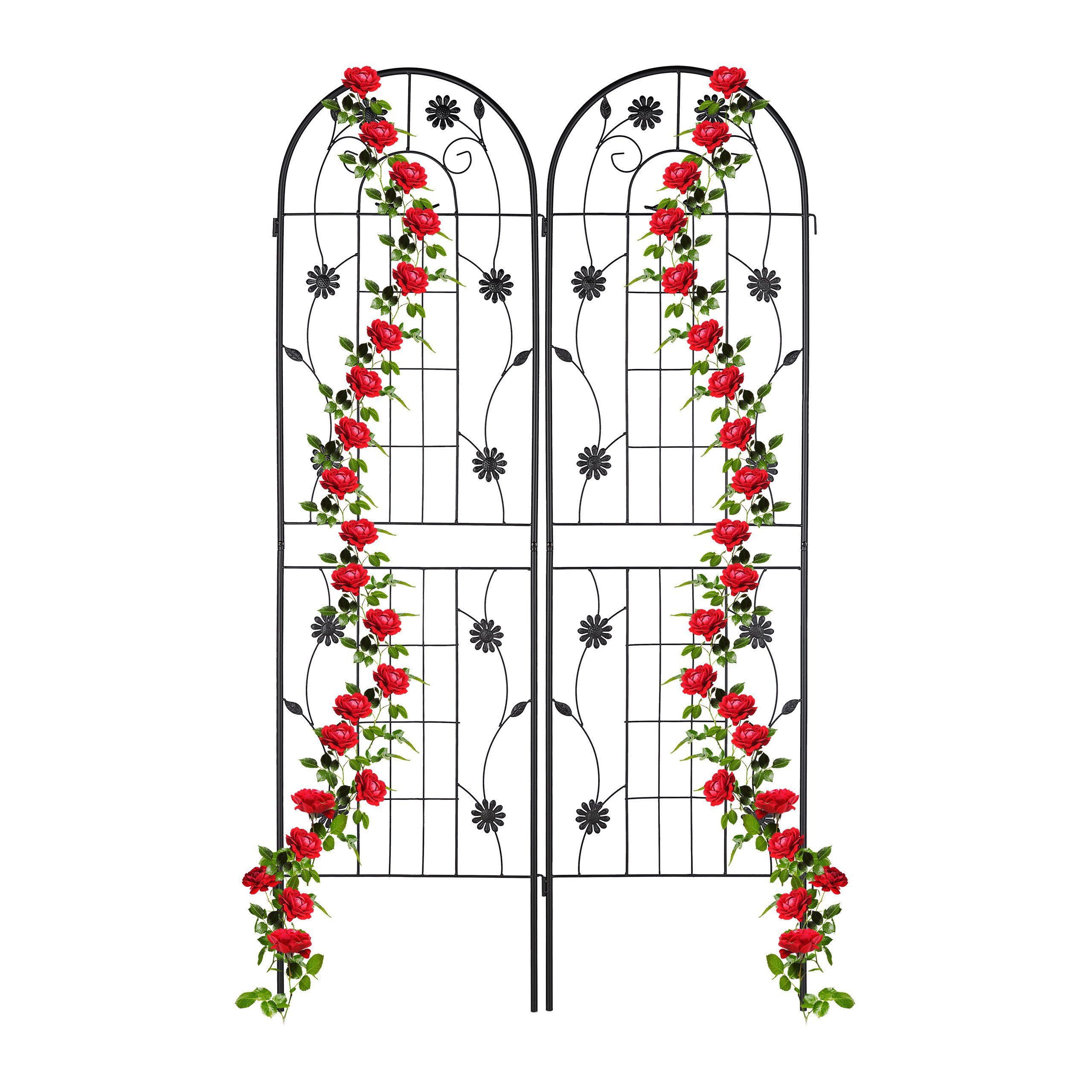 relaxdays Rankgitter 2er Set 180 cm günstig online kaufen