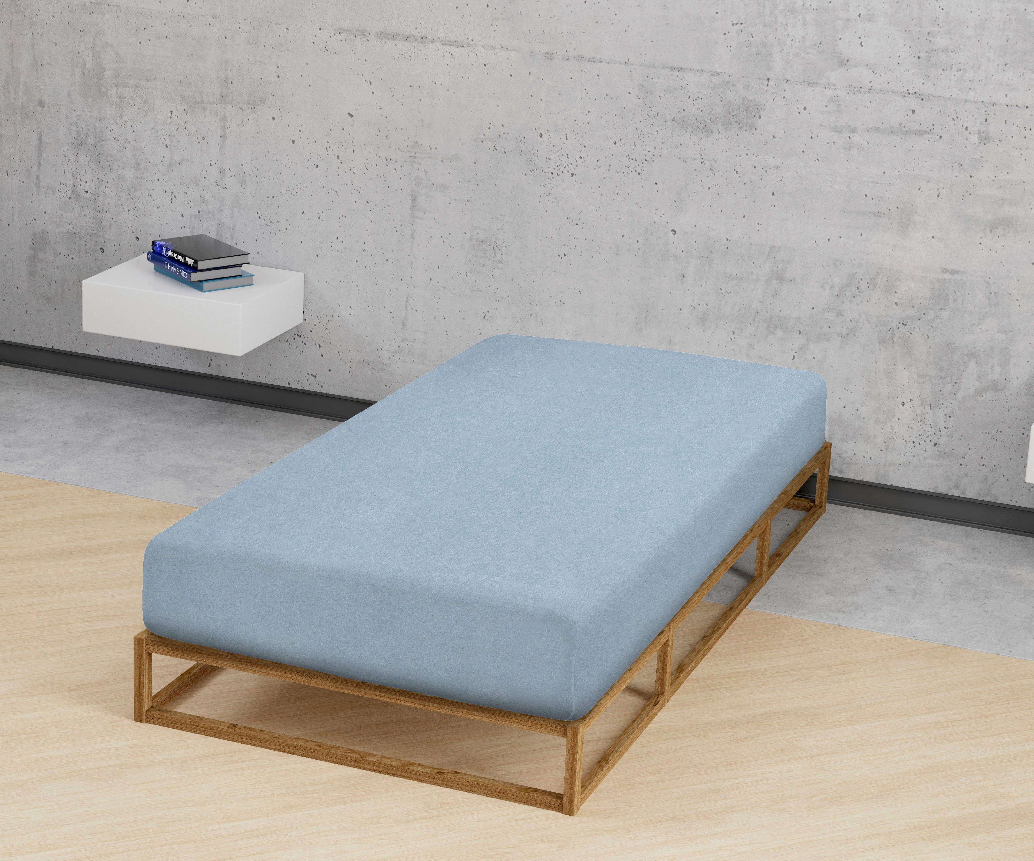 Biberna Spannbettlaken Hermal, Flanell, Gummizug: rundum, (1 Stück), 100% B günstig online kaufen