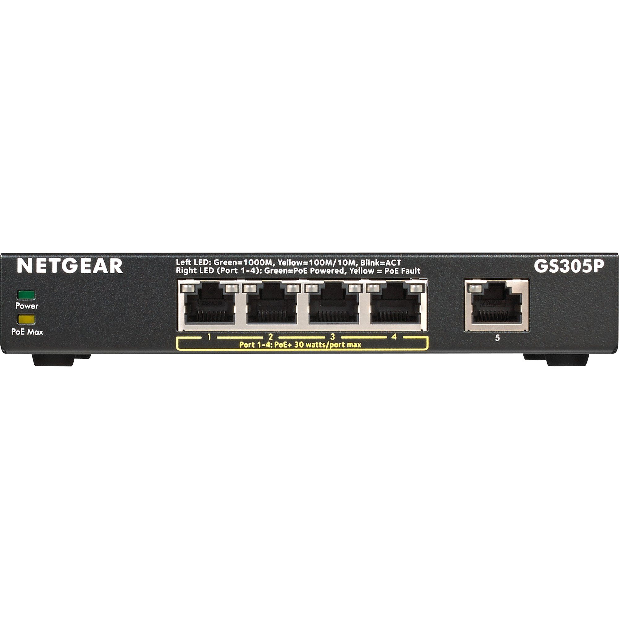 NETGEAR Netgear GS305P, Switch Netzwerk-Switch