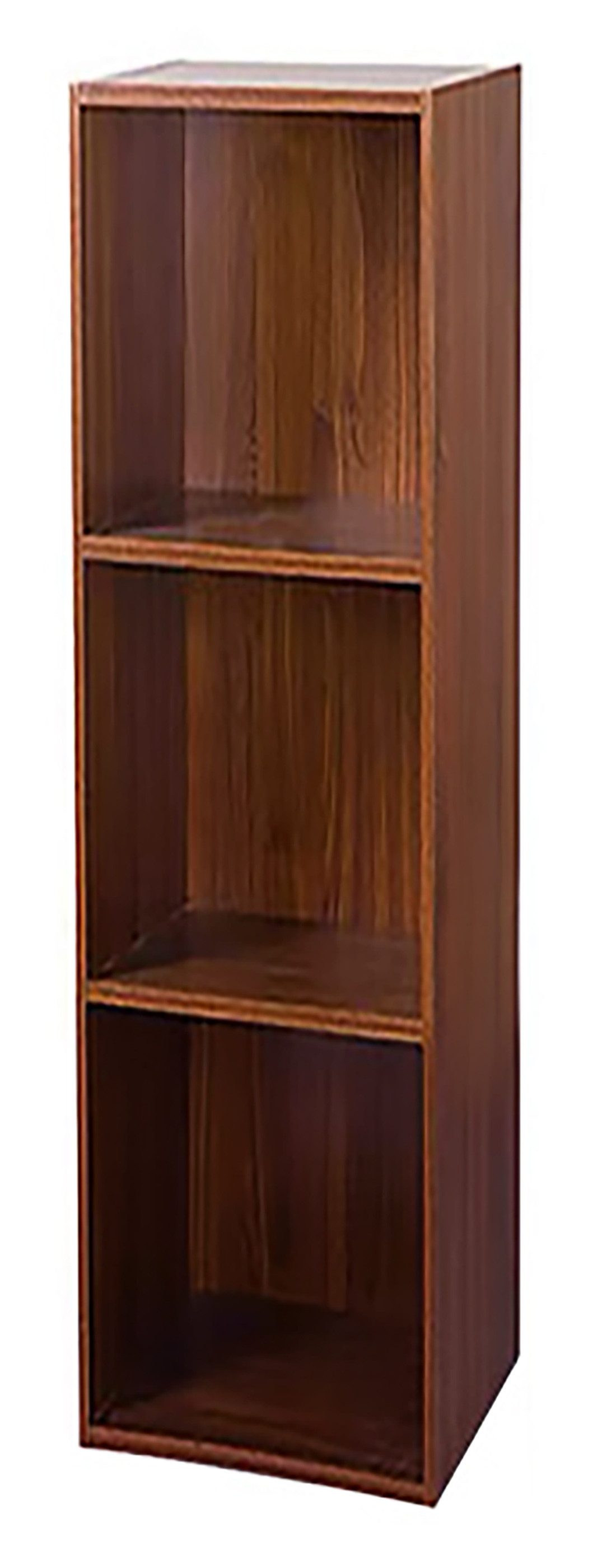 VCM Standregal Platto B. 34 x T. 30 x H. 107 cm, Holz Schallplatten Regal, BluRay Aufbewahrung, 3 Fächer, Holzwerkstoff – Bild 2 von 5