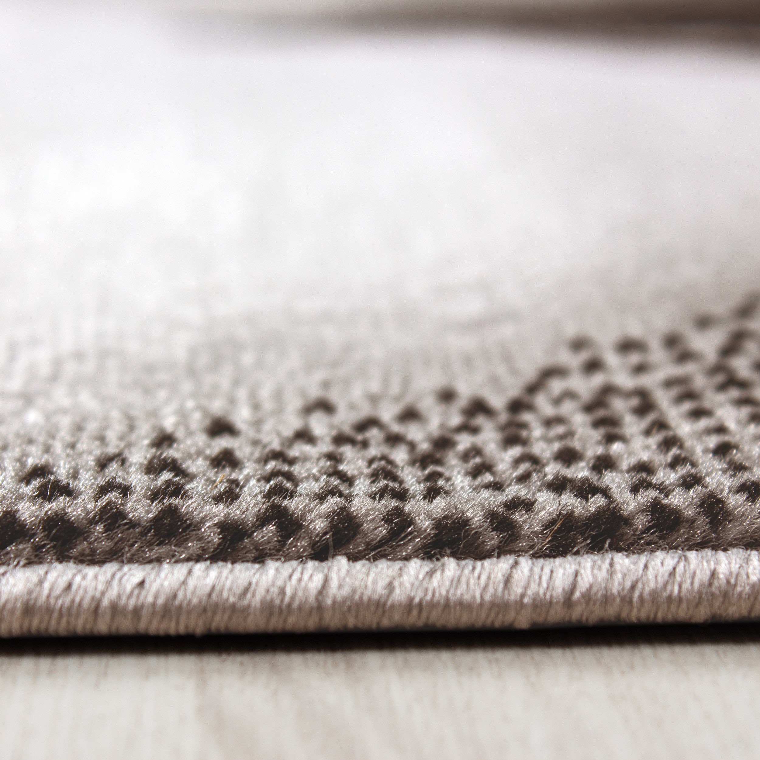 SIMPEX24 Designteppich Abstrakt Wellen Design, Läufer, Höhe: 6 mm, Modern Kurzflor Teppich Wohnzimmer Abstrakt Wellen Design Pflegeleicht