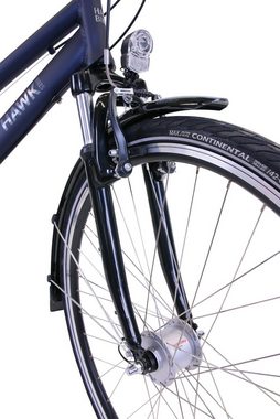 HAWK Bikes Cityrad Lady Deluxe, 7 Gang, Nabenschaltung, für Damen, Nabenschaltung