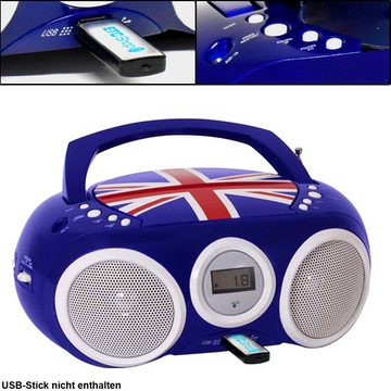 BigBen Radio (Design CD Spieler Stereo Radio USB Anlage Jungen Kinder Zimmer)