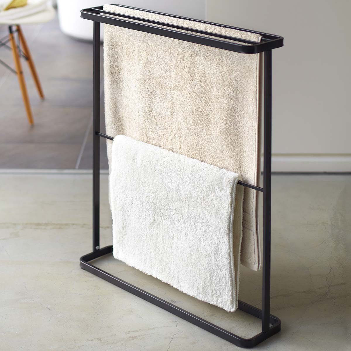 Yamazaki Handtuchständer "Tower" stehend platzsparend freistehend günstig online kaufen