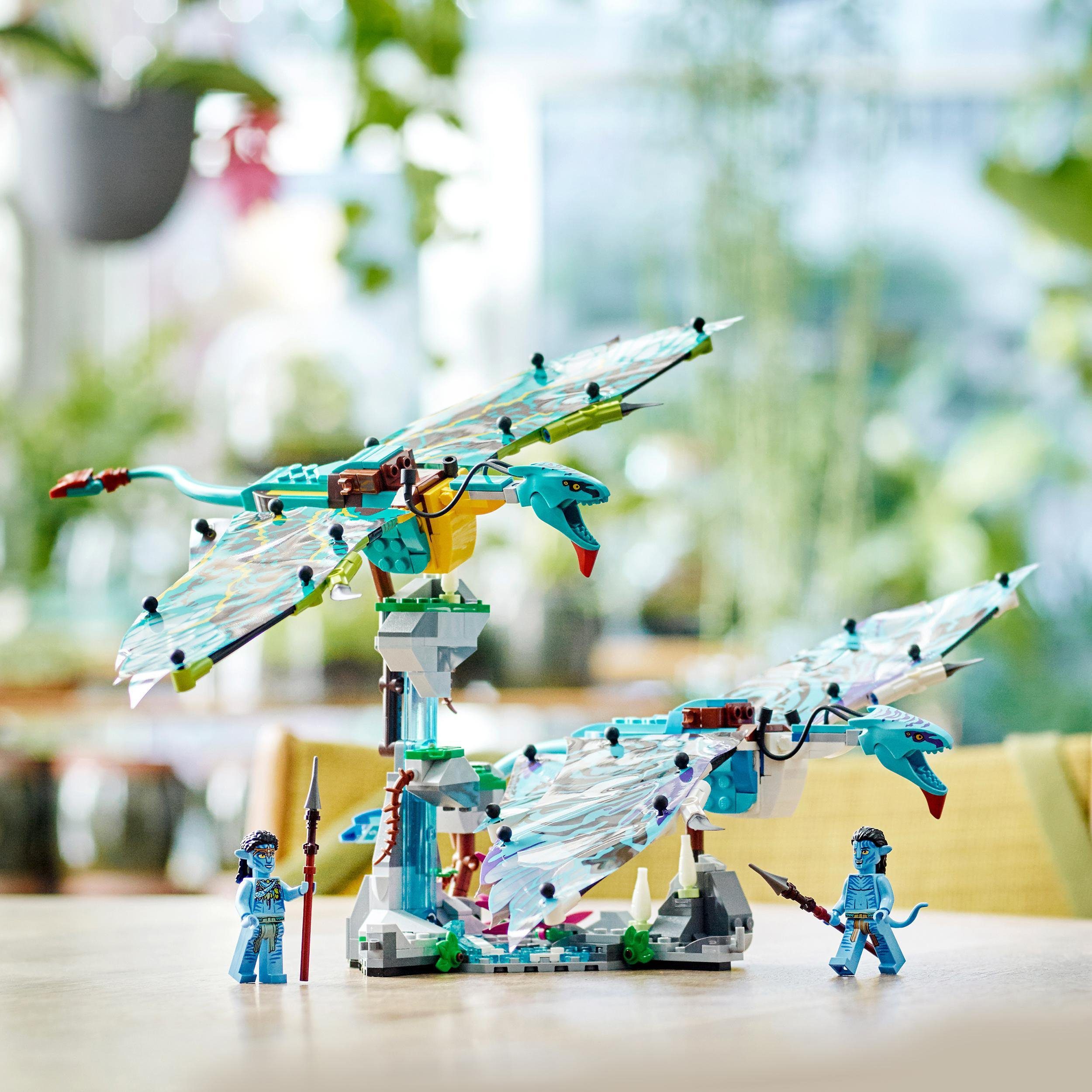 und LEGO® St), Europe Banshee (75572), Avatar, einem Flug LEGO® (572 Konstruktionsspielsteine Neytiris Made Jakes in auf erster