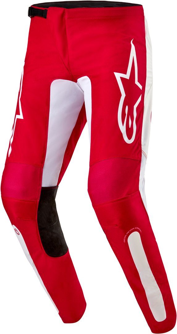 Alpinestars Motorradhose Fluid Lurv Motocross Hosen Red/White