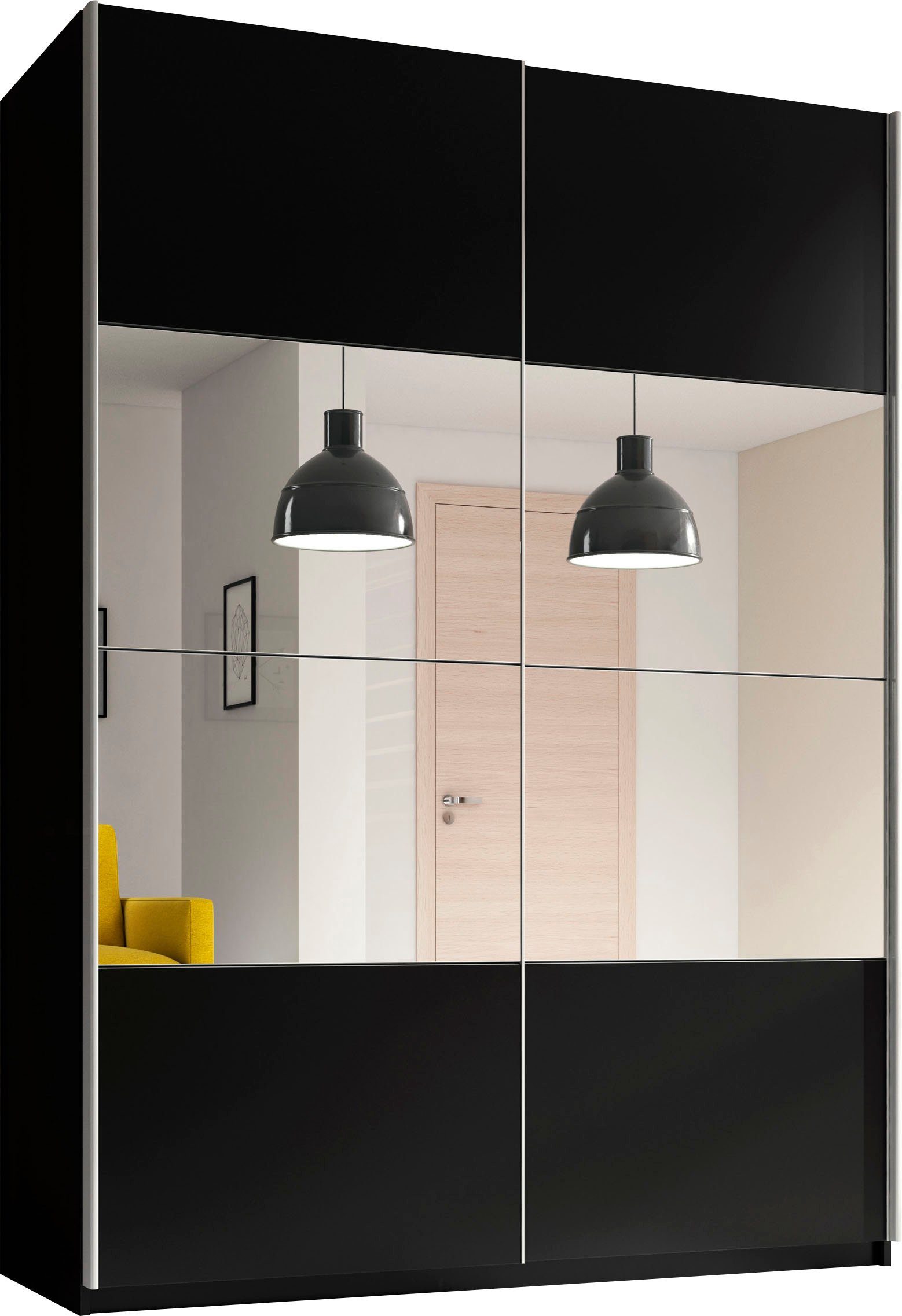 Home affaire Schwebetürenschrank Beta Schiebetürenschrank Kleiderschrank Wä günstig online kaufen