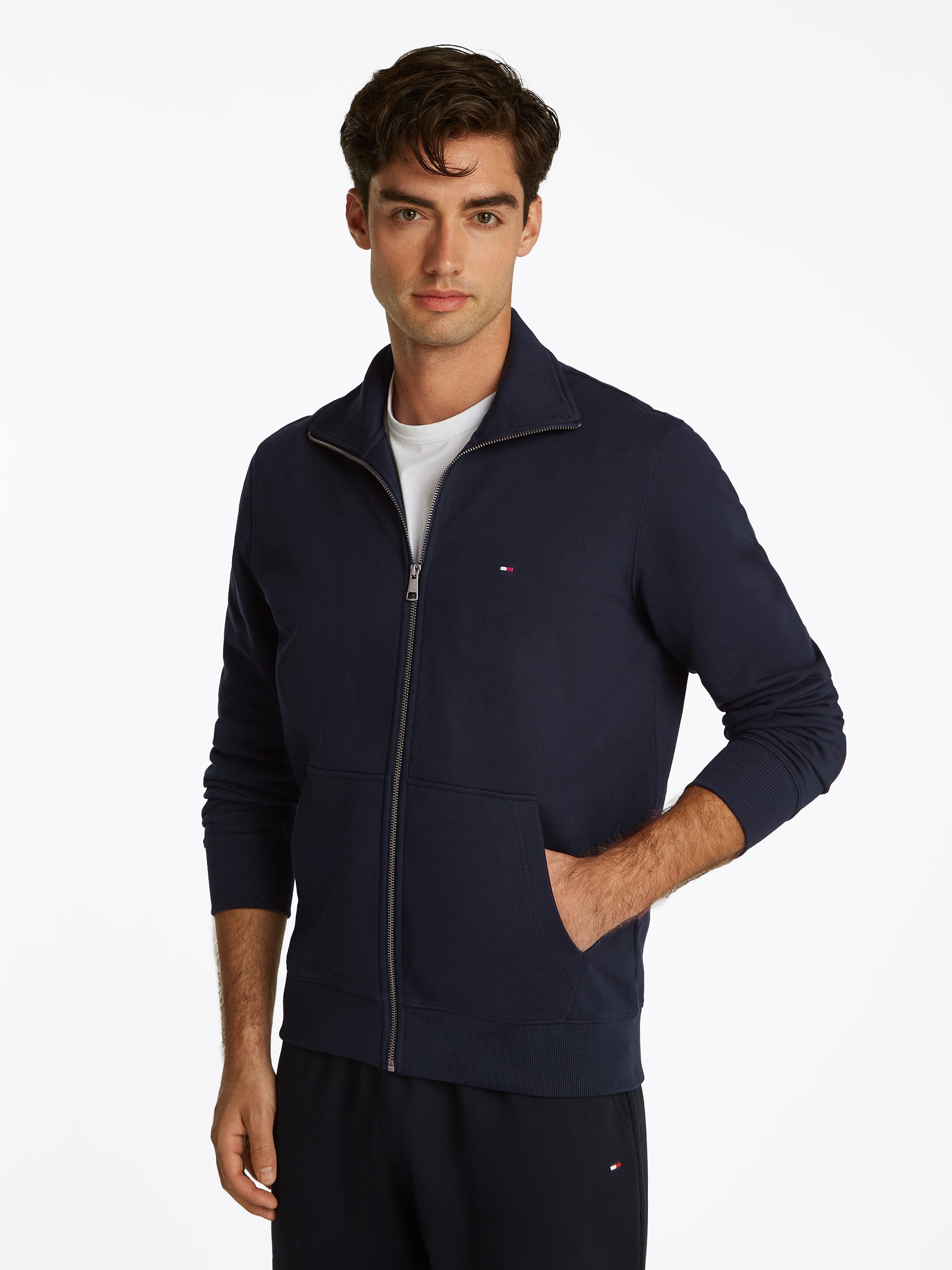 Tommy Hilfiger Sweatjacke ESSENTIAL TERRY ZT günstig online kaufen
