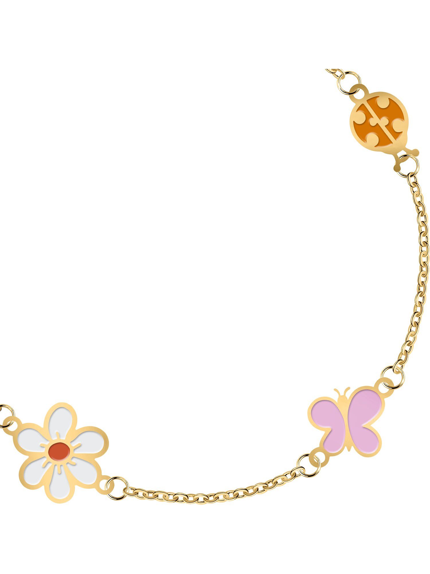 FAVS Armband FAVS Little Friends Mädchen-Armband 375er Gelbgold