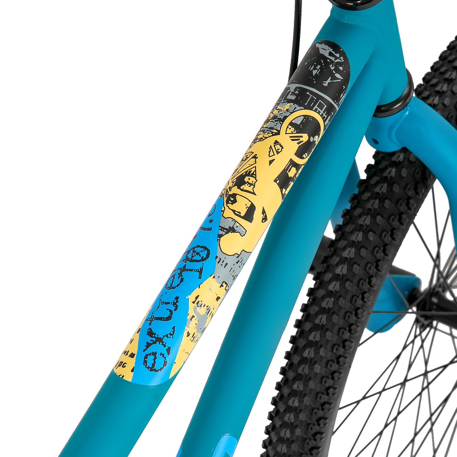 HILAND Kinderfahrrad Redeem 2.0 24/26Zoll Kinderfahrrad für Jungen ab 7-10 Jahre Kinder BMX, 1 Gang, mit einem 36T Kettenblatt, einem 18T Freilauf, Freestyle, 2 Stahl Pegs