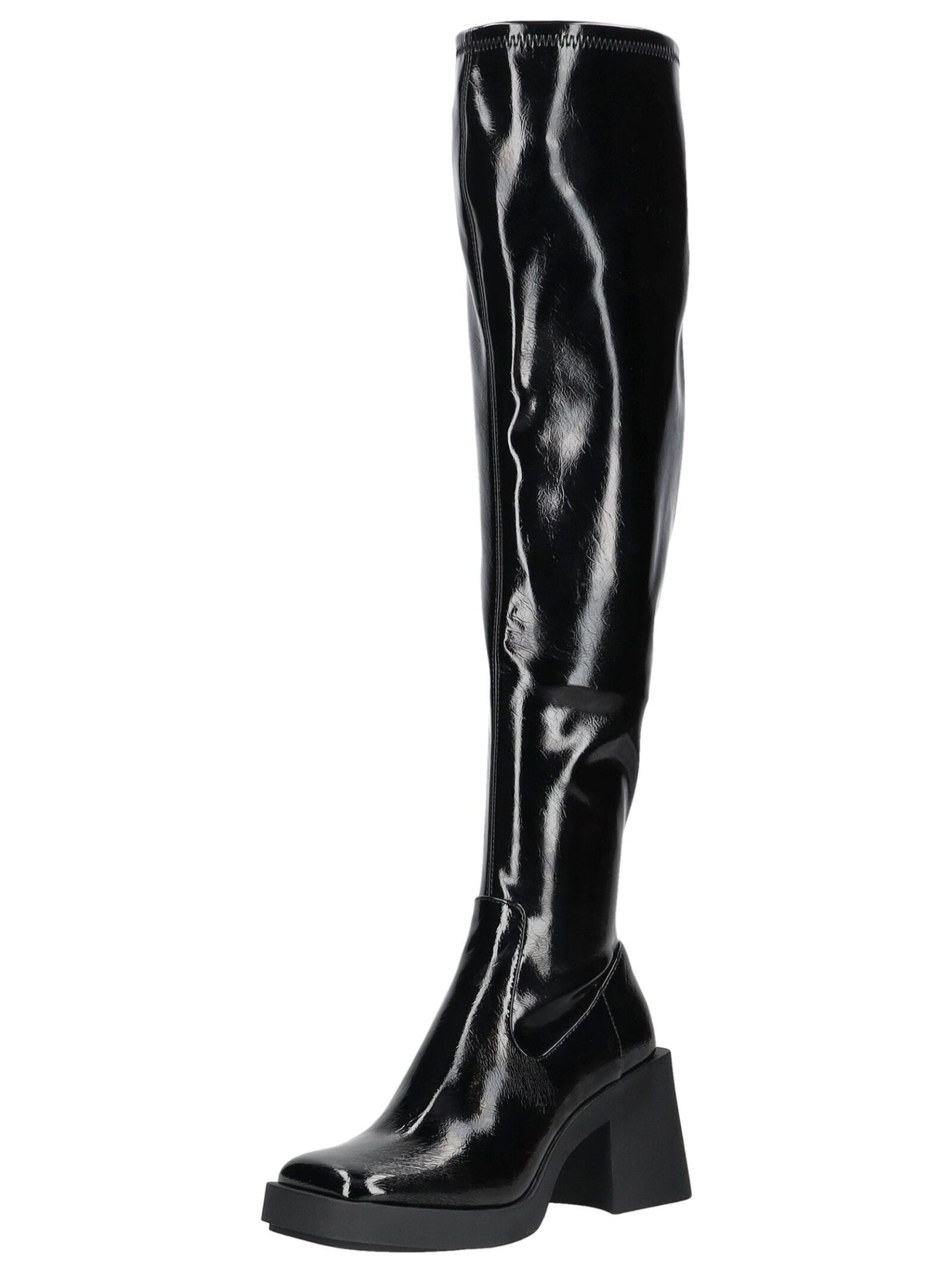 STEVE MADDEN STEVE MADDEN Stiefel Lederimitat Overkneestiefel günstig online kaufen