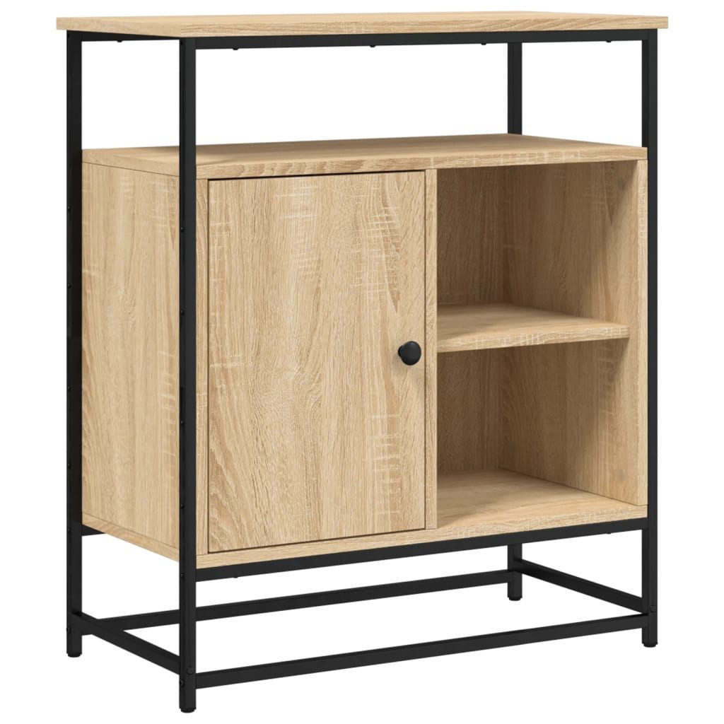 vidaXL Sideboard Sideboard Sonoma-Eiche 69x35x80 cm günstig online kaufen