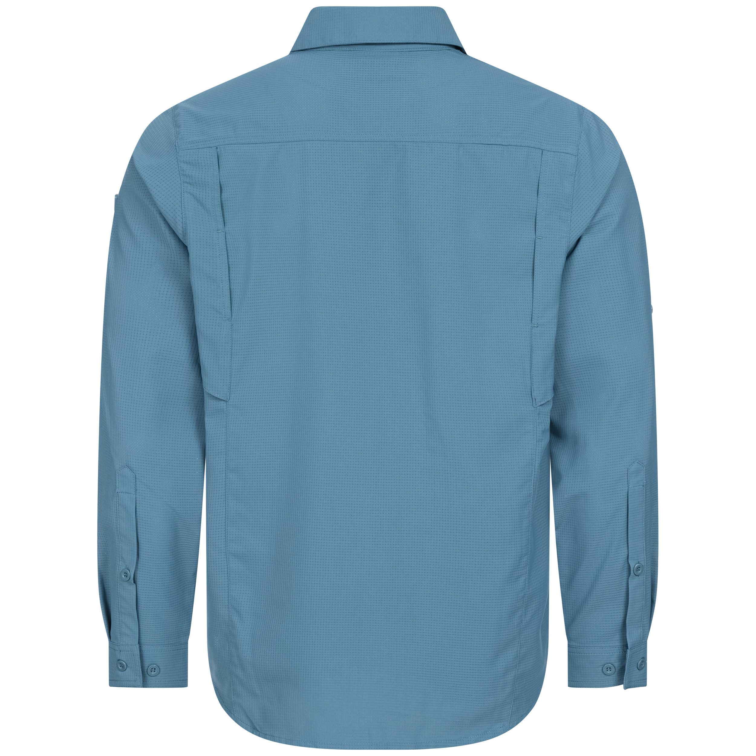 Höhenhorn Funktionshemd Matreier Herren Hemd Langarm Funktionshemd Atmungsaktiv für Männer Button-Down-Hemd, Outdoor, Angelhemd – Bild 4 von 5