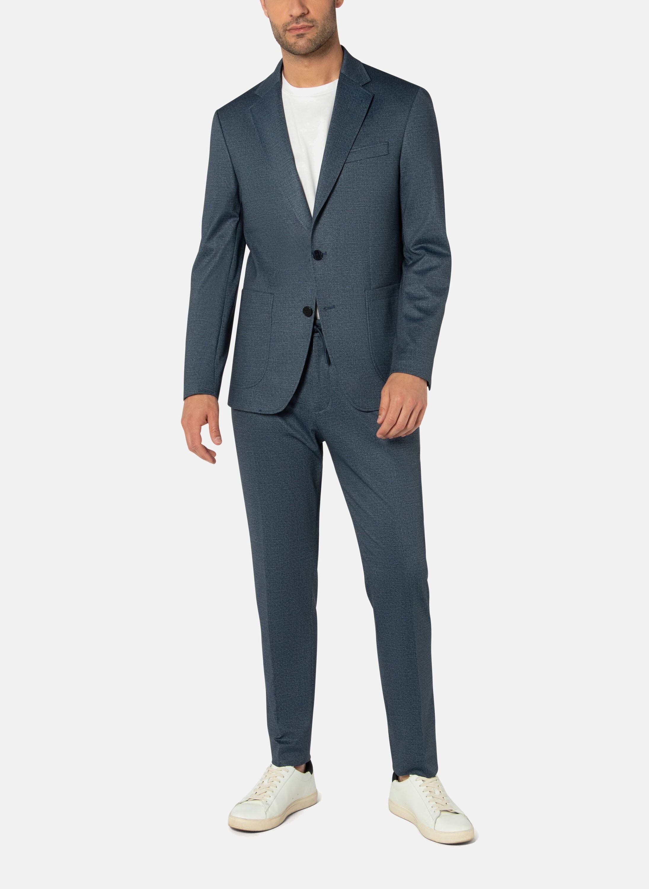 BENVENUTO. Anzugsakko mit Brusttasche