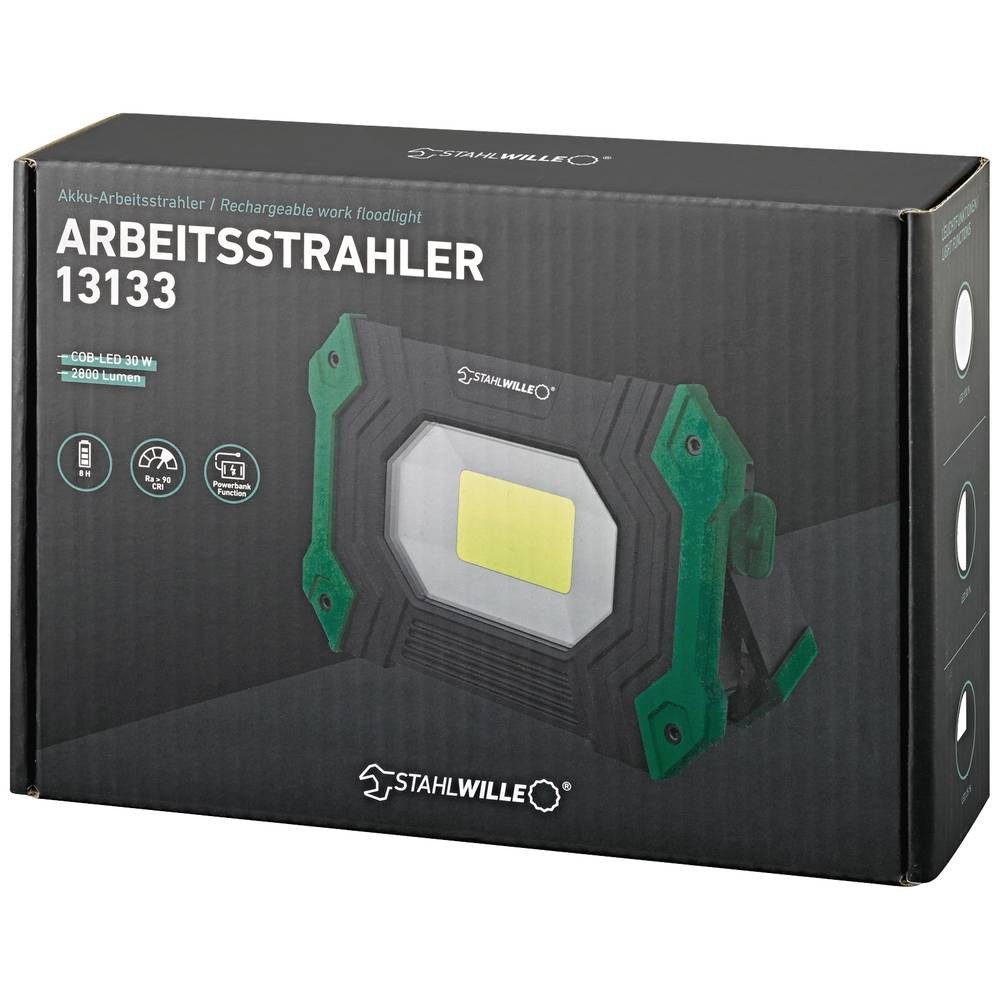 Stahlwille construction spotlight/work light with integrated battery 77490015