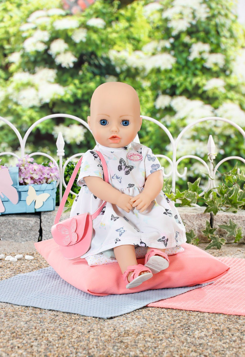 Set, Deluxe mit Kleiderbügel cm, Annabell Baby Puppenkleidung Kleid 43