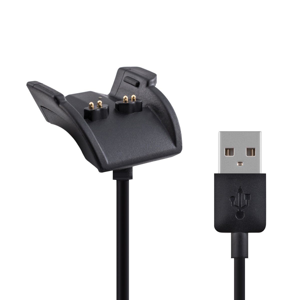 kwmobile USB Ladekabel für Garmin Vivosmart HR Plus/Approach X40 Elektro- Kabel, Kabel Charger - Smart Watch Ersatzkabel - Fitnesstracker Aufladekabel