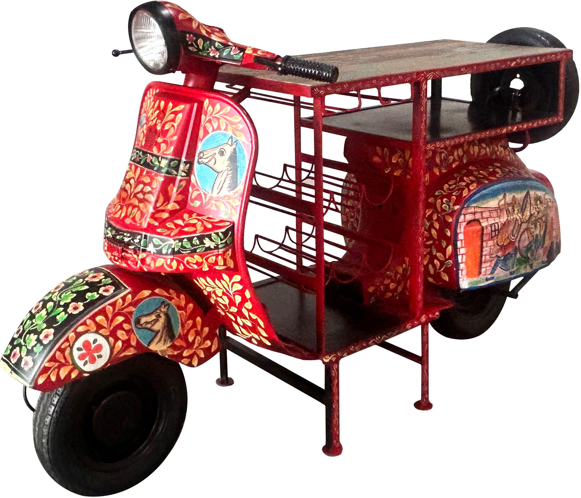 SIT Bartisch (1-St), aus einem recycelten Roller