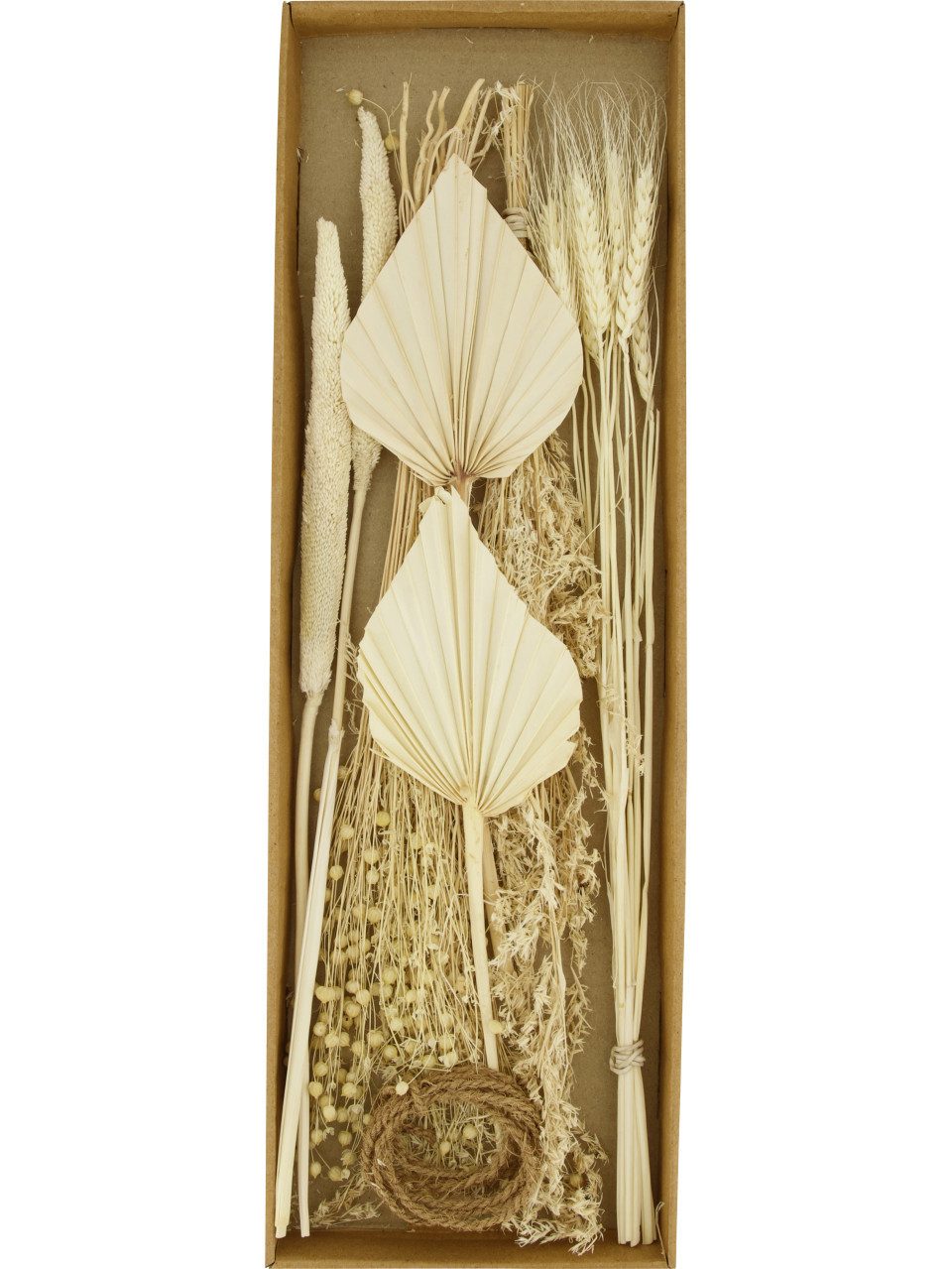 DIJK Dekofigur Dijk Blumenmischung getrocknet gebleicht 57 x 18 x