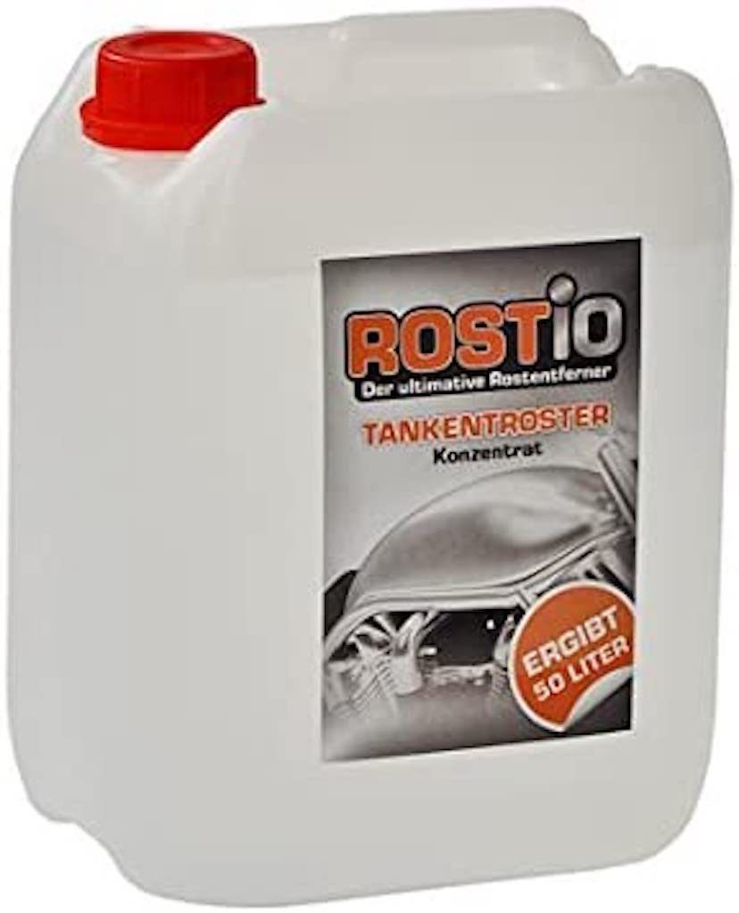 Rostio Tankentroster 5 Liter - Rost im Tank innen entfernen Rostentferner