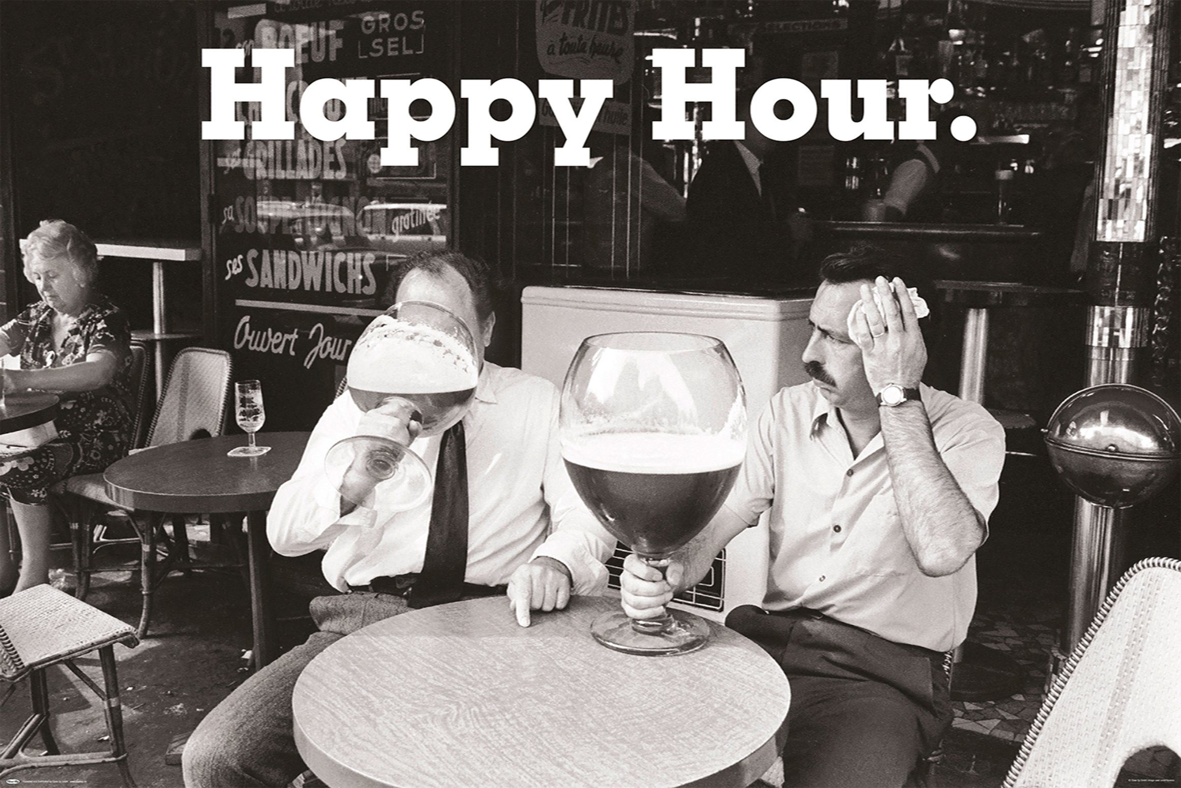 Close Up Poster Happy Hour Poster 91,5 x 61 cm