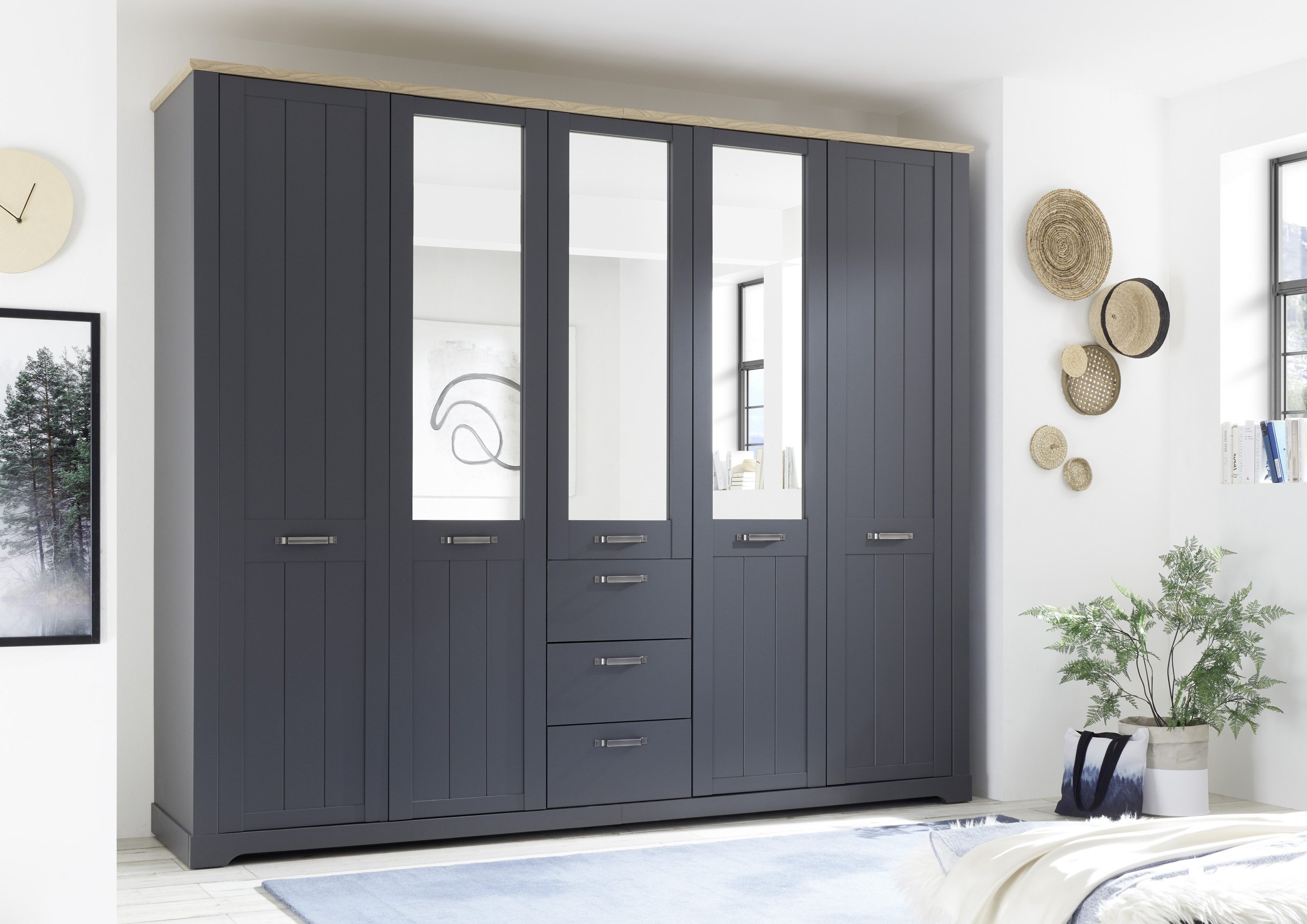 Pol-Power Drehtürenschrank 266 x 226 x 59 cm (B/H/T)