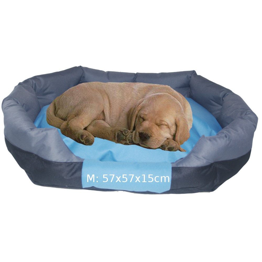 LinJa Hundebett Hundebett TB5049M grau Hundekorb Hundekissen Hundesofa Tierbett