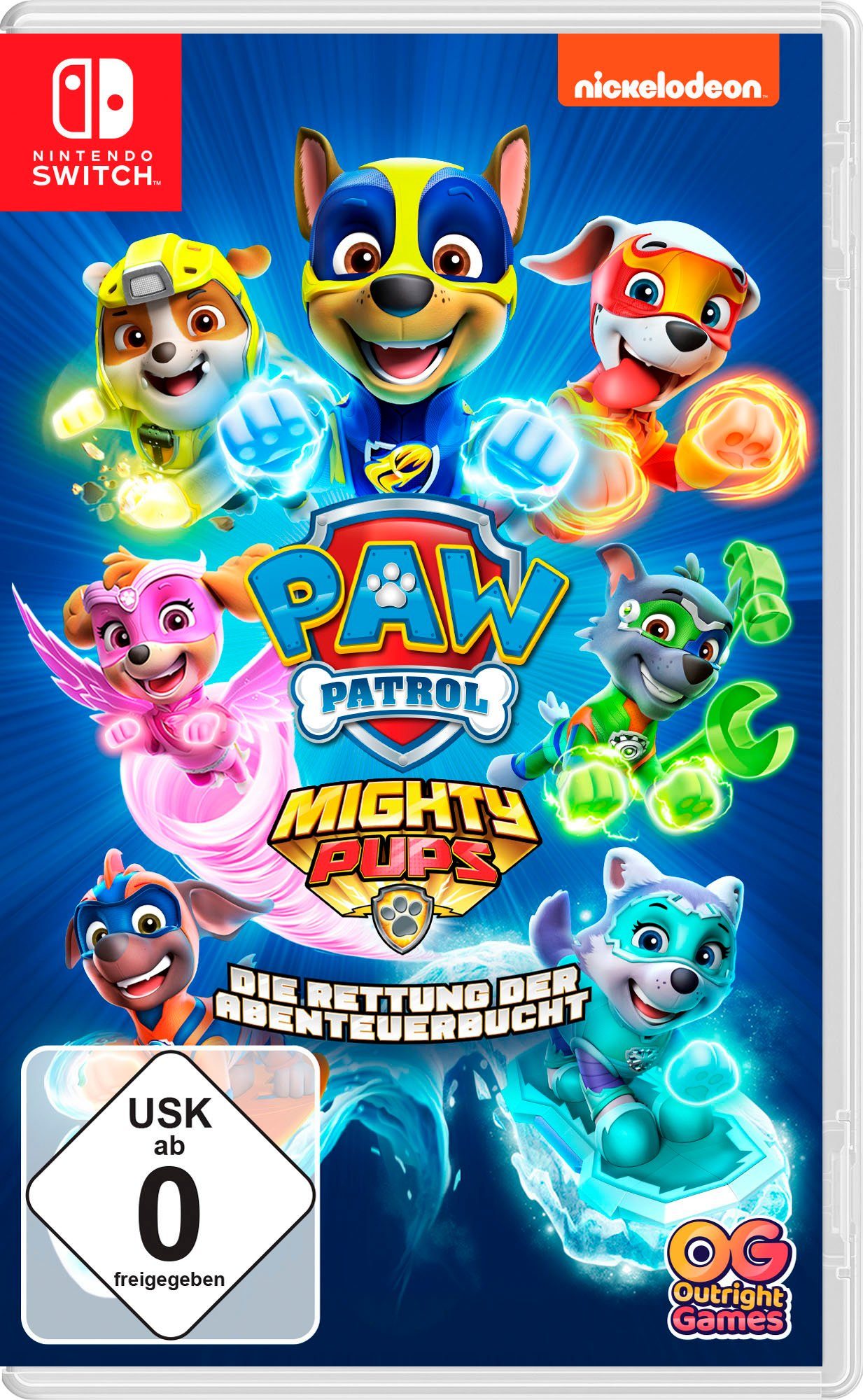 PAW PATROL: MIGHTY PUPS - DIE RETTUNG DER ABENTEUERBUCHT Nintendo Switch