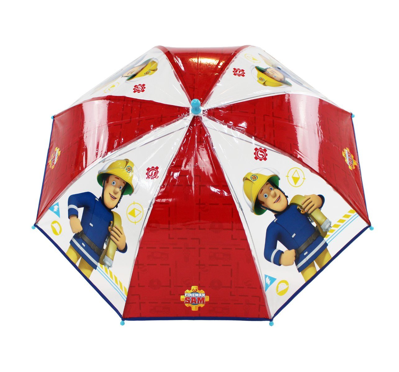 Sam Wanddekoobjekt transparent Feuerwehrmann Regenschirm Vadobag