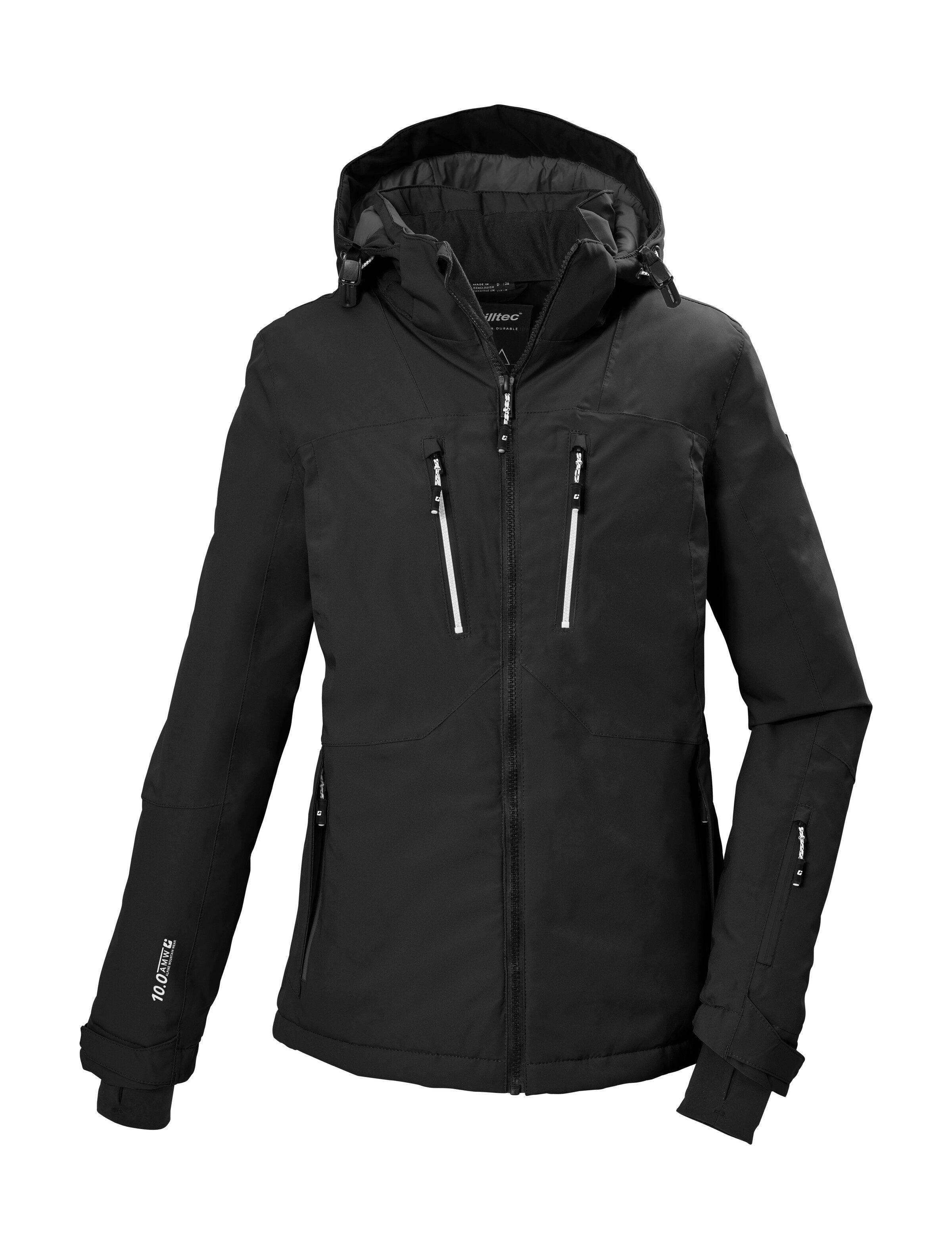 Killtec Skijacke KSW 282 WMN SKI JCKT Wasserdichte, atmungsaktive Winterjacke mit verstellbaren Details