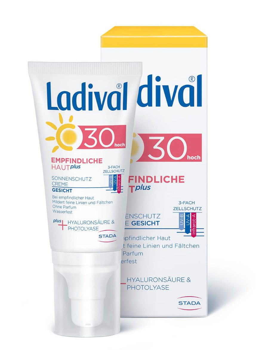 Sonnenschutzcreme Ladival Empfindliche Haut Plus Sonnenschutz LSF 30 50 ml