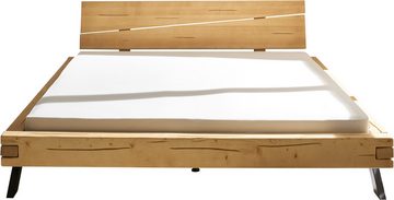 Schlafkontor Massivholzbett Worb, 180x200 cm, Bett in Fichte Massivholz geölt