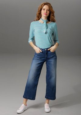 Aniston CASUAL 7/8-Jeans in Used-Waschung