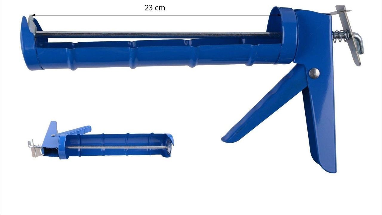 Picard Kartuschenpistole PICARD Kartuschenpistole halb geöffnet Blau Alu Silikonpistole S…