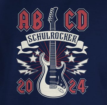 Shirtracer T-Shirt ABCD Schulrocker Einschulung Mädchen