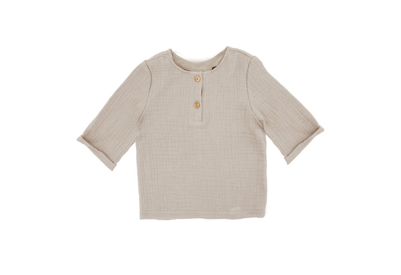 MAXIMO T-Shirt GOTS BABY BOY-Hemd, 3/4 Arm Musselin (1-tlg)