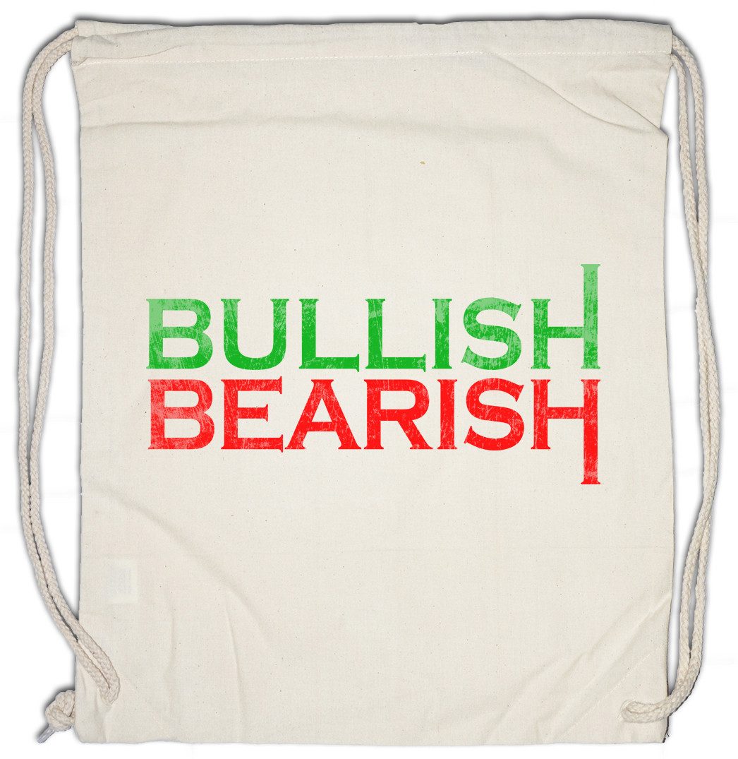 Turnbeutel Bullish Vs. Bearish Turnbeutel Bullisch Bärisch Investment Banker Day