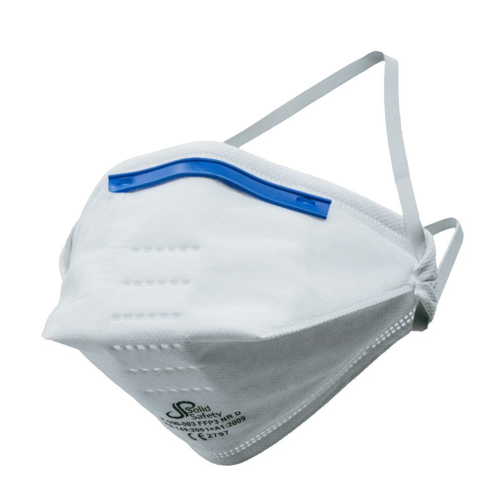 AMPri Filtrierende Halbmasken FFP3 Atemschutzmaske FFP3 ohne Ventil