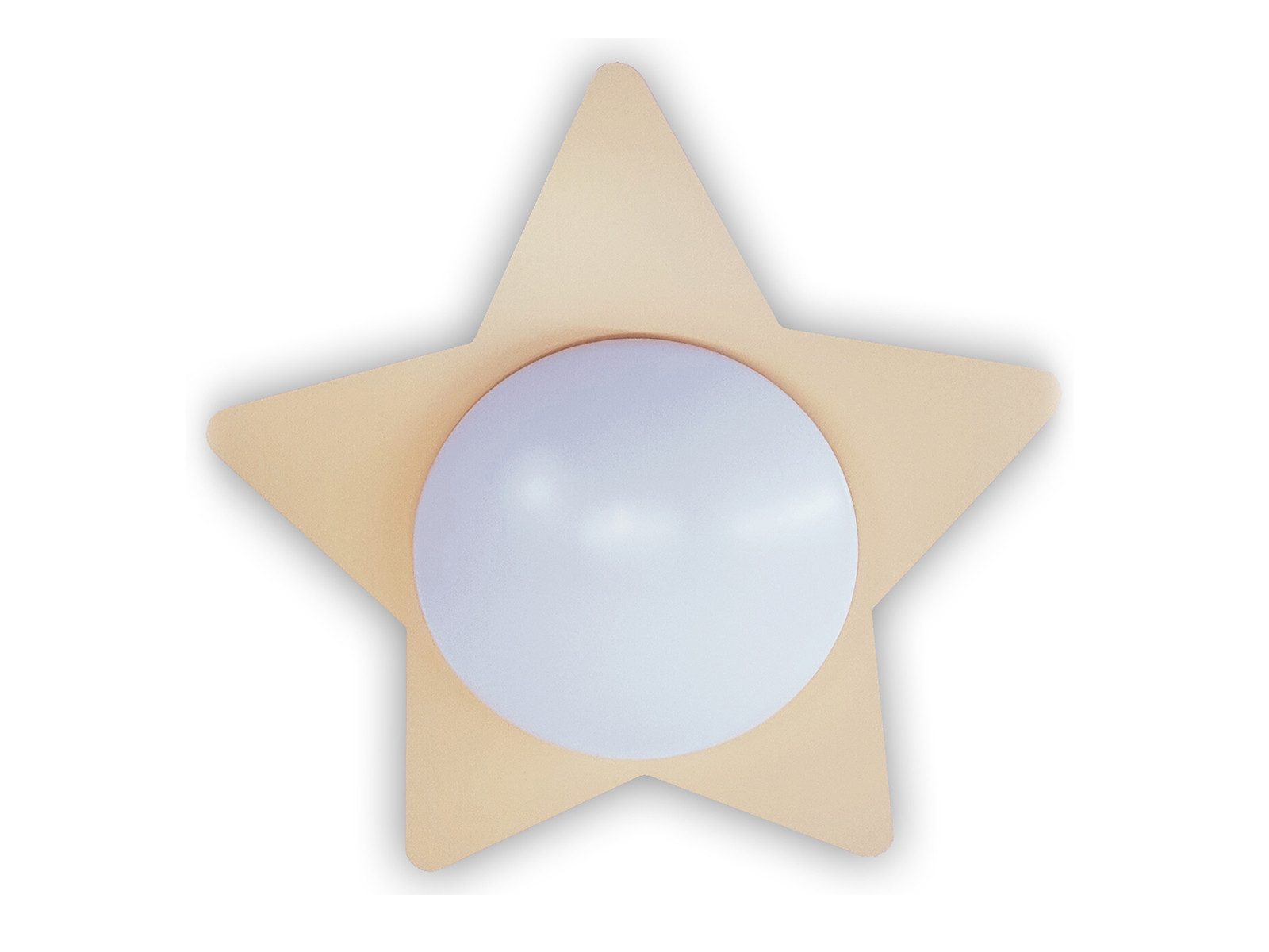 niermann LED Deckenleuchte Kinder-Lampe mit Holz Ø 53cm, dimmbar über Licht-Schalter, LED wechselbar, Warmweiß, Coole Deckenlampe flach für Kinderzimmer Decke & E27 LED