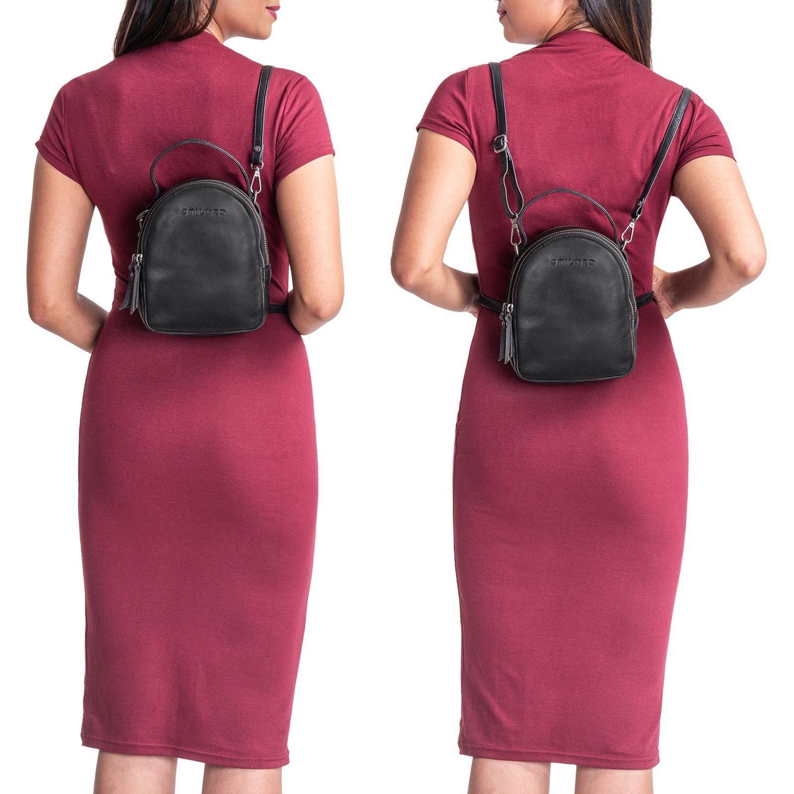 STILORD Cityrucksack "Stacy" Rucksack Handtasche Damen Klein günstig online kaufen