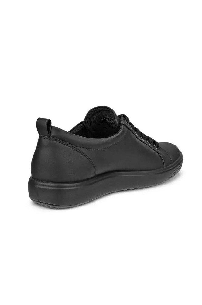 Ecco Soft 7 Gtx Tie (Leder) schwarz Damen Sneaker – Bild 5 von 5