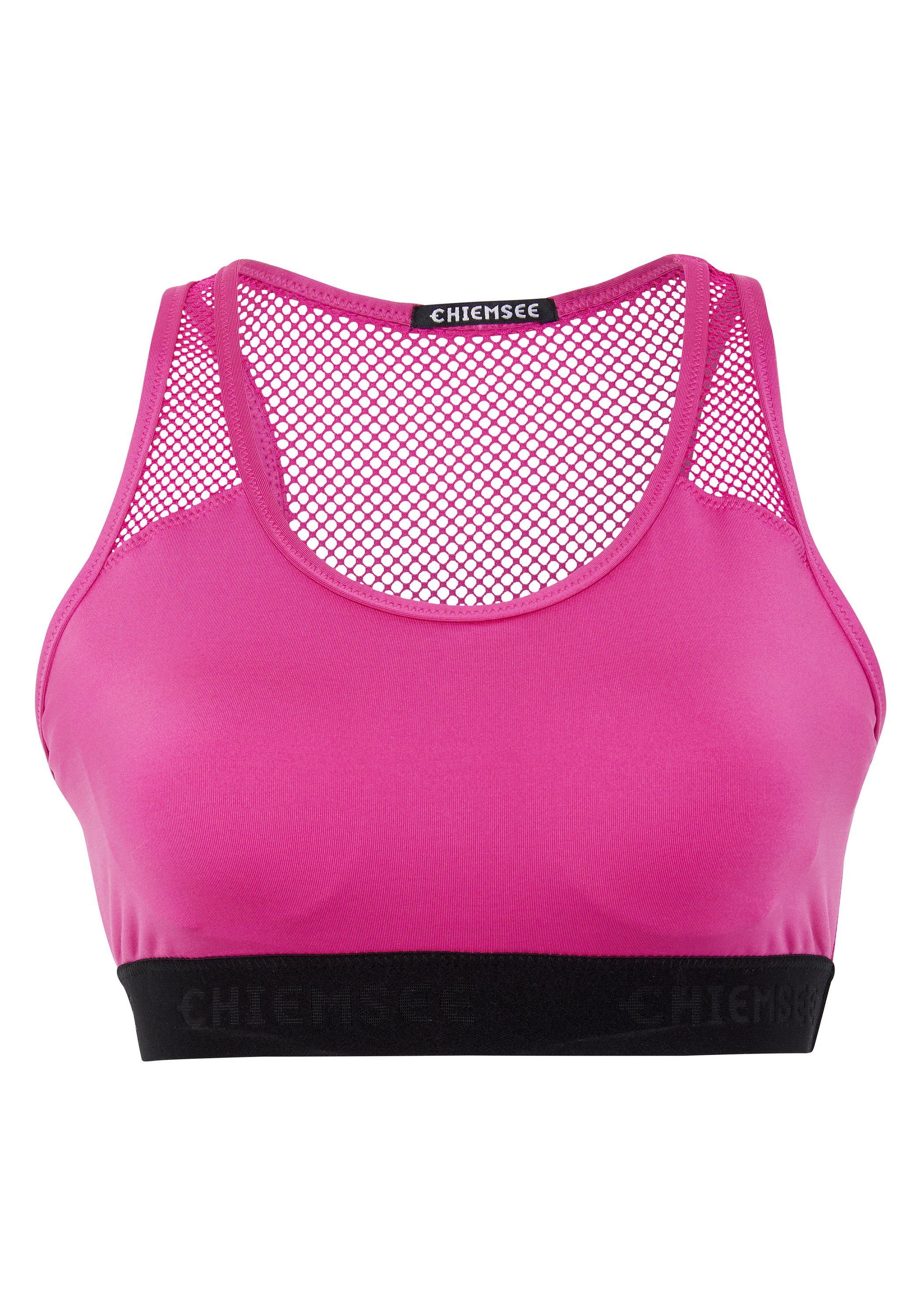 Chiemsee Sport-BH Sport-Bustier mit Logo-Bund 1