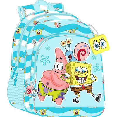 safta Kindergartentasche Kinderrucksack Junior SpongeBob