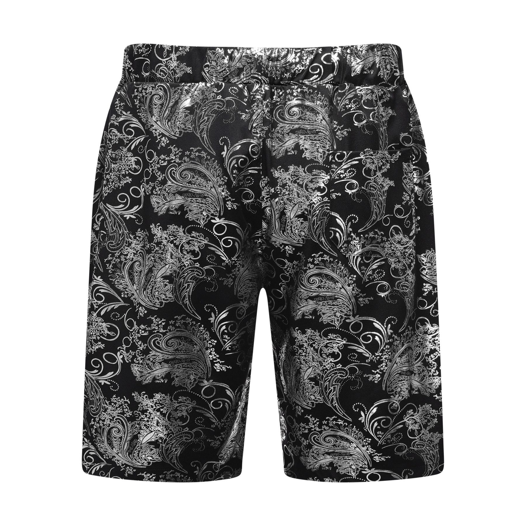 Allthemen Shirt & Shorts (2 tlg) Regular Fit Freizeitset mit hellen Mustern