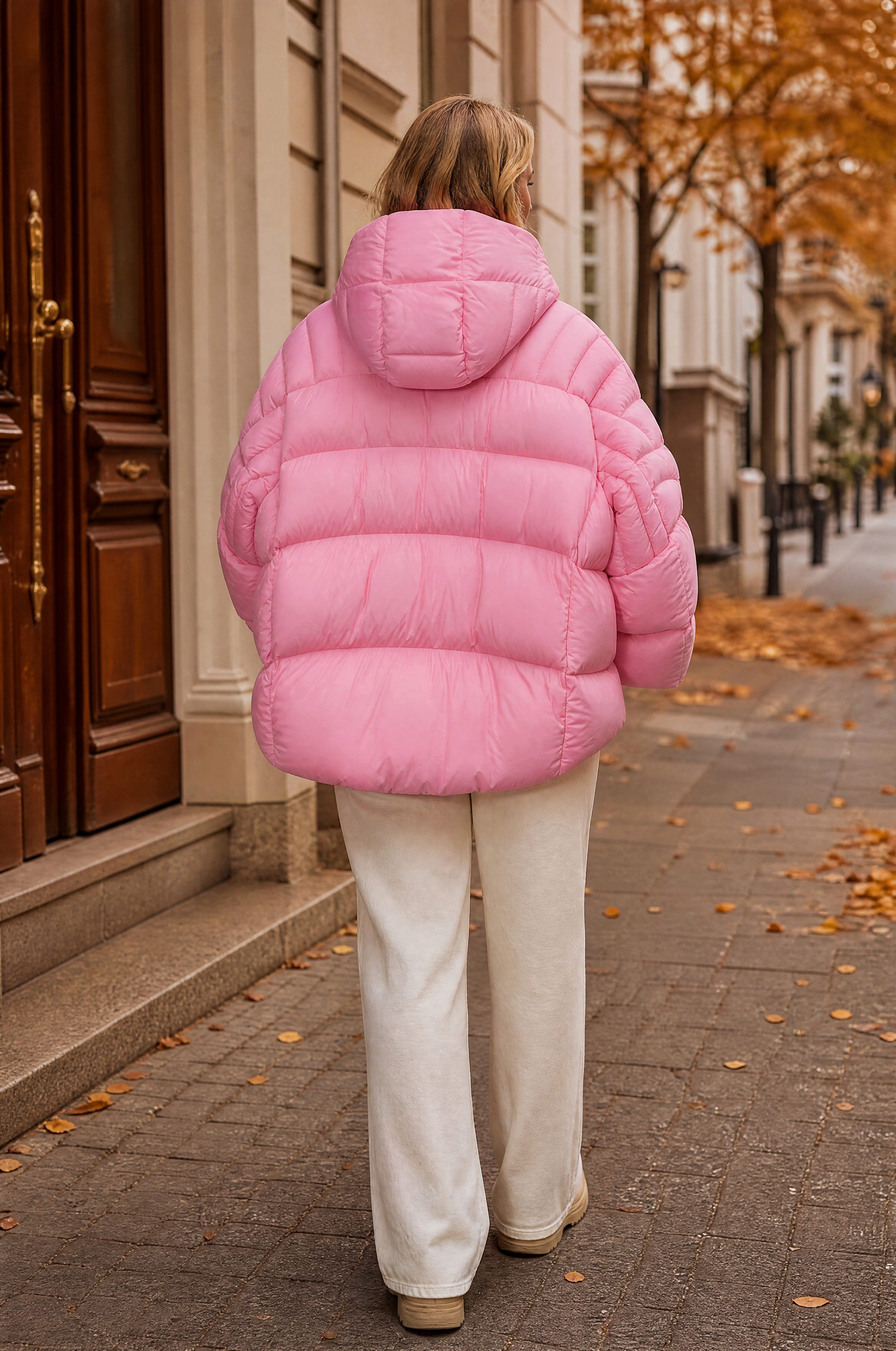 JNBY Daunenjacke Leichte Trend Daunenjacke moderner Oversized Schnitt ideal Frühling