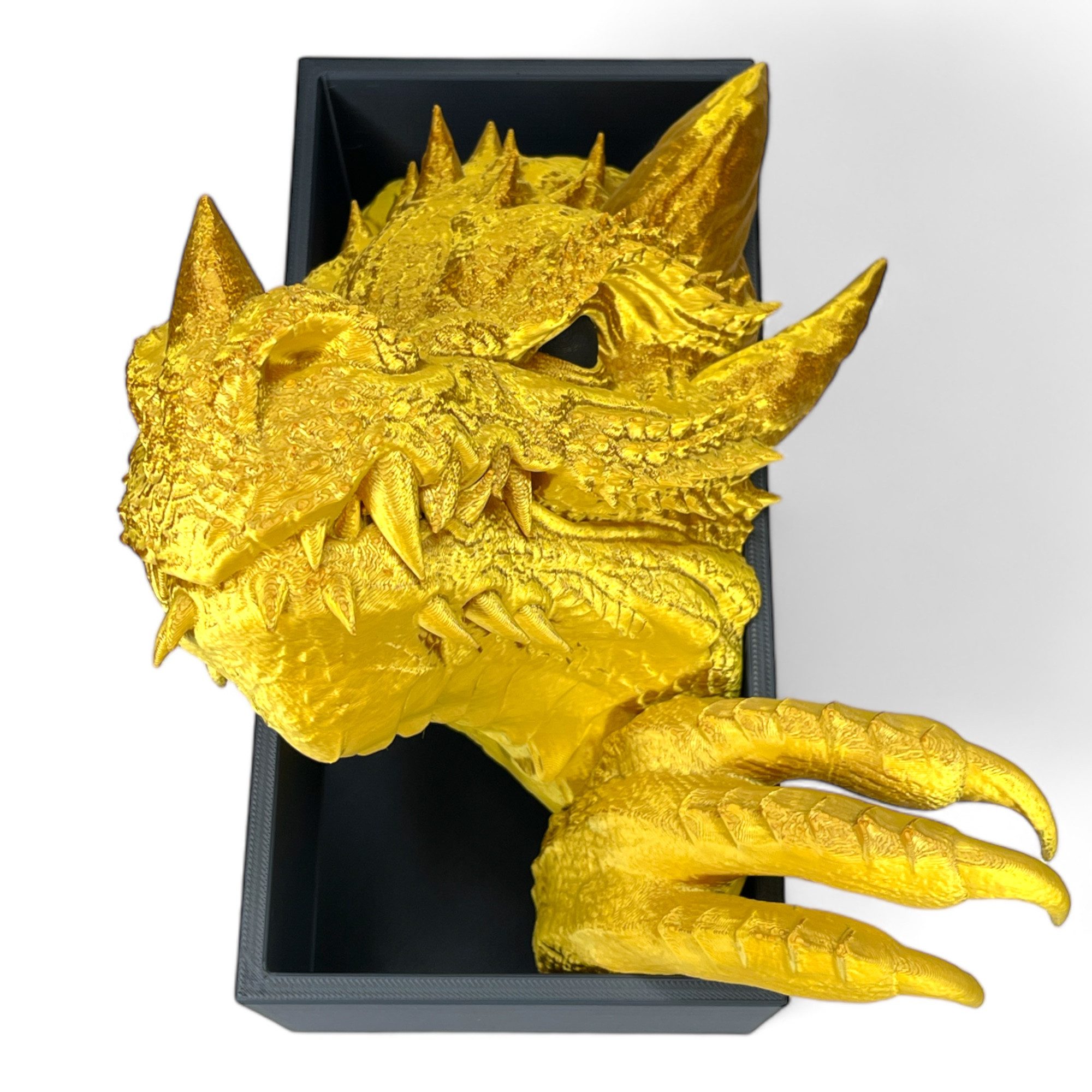 Der Krämer Buchstütze Drache 3D Figur Book Nook 20cm