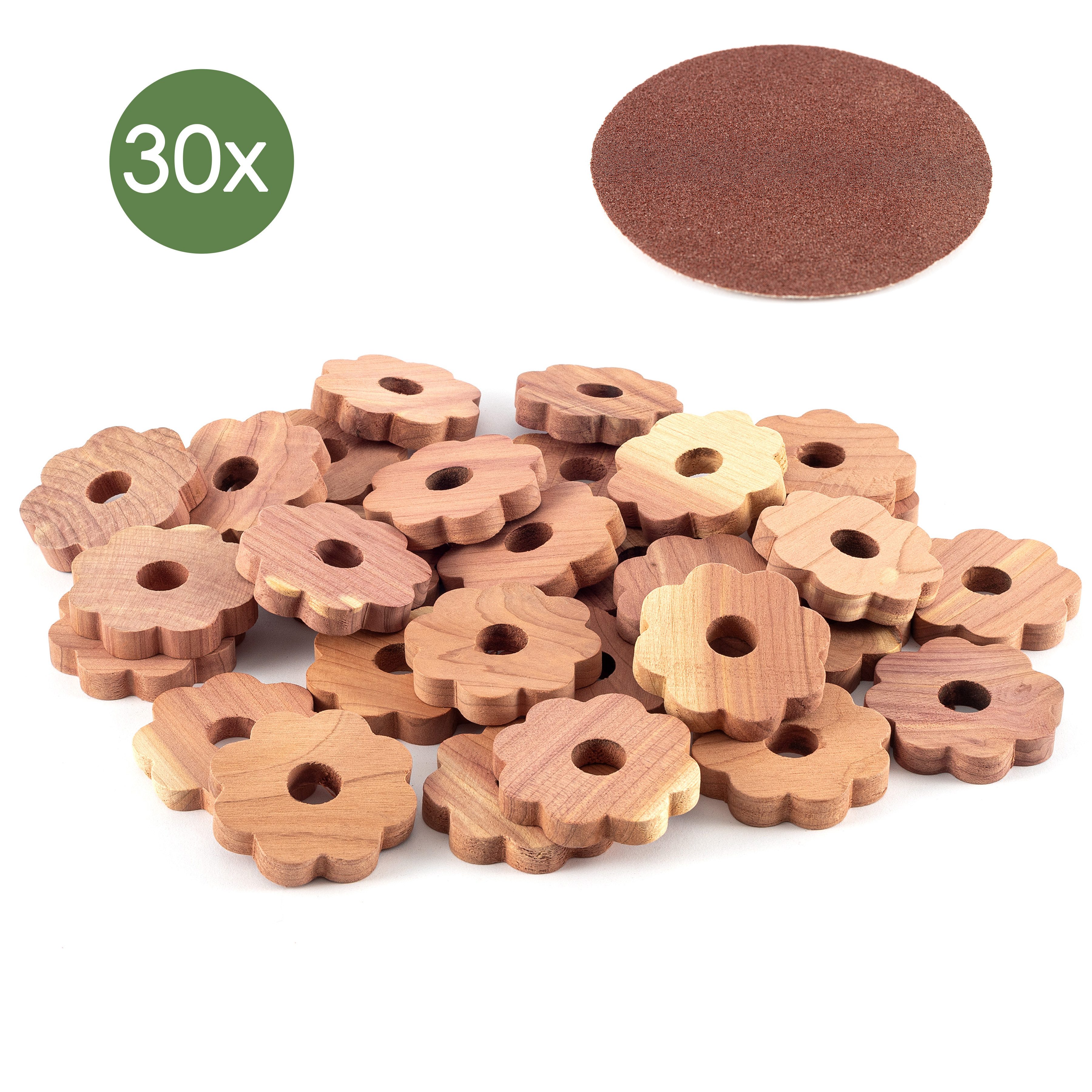 Hanseholz Kleiderbügel 40x Natürlicher Bio Mottenschutz günstig online kaufen