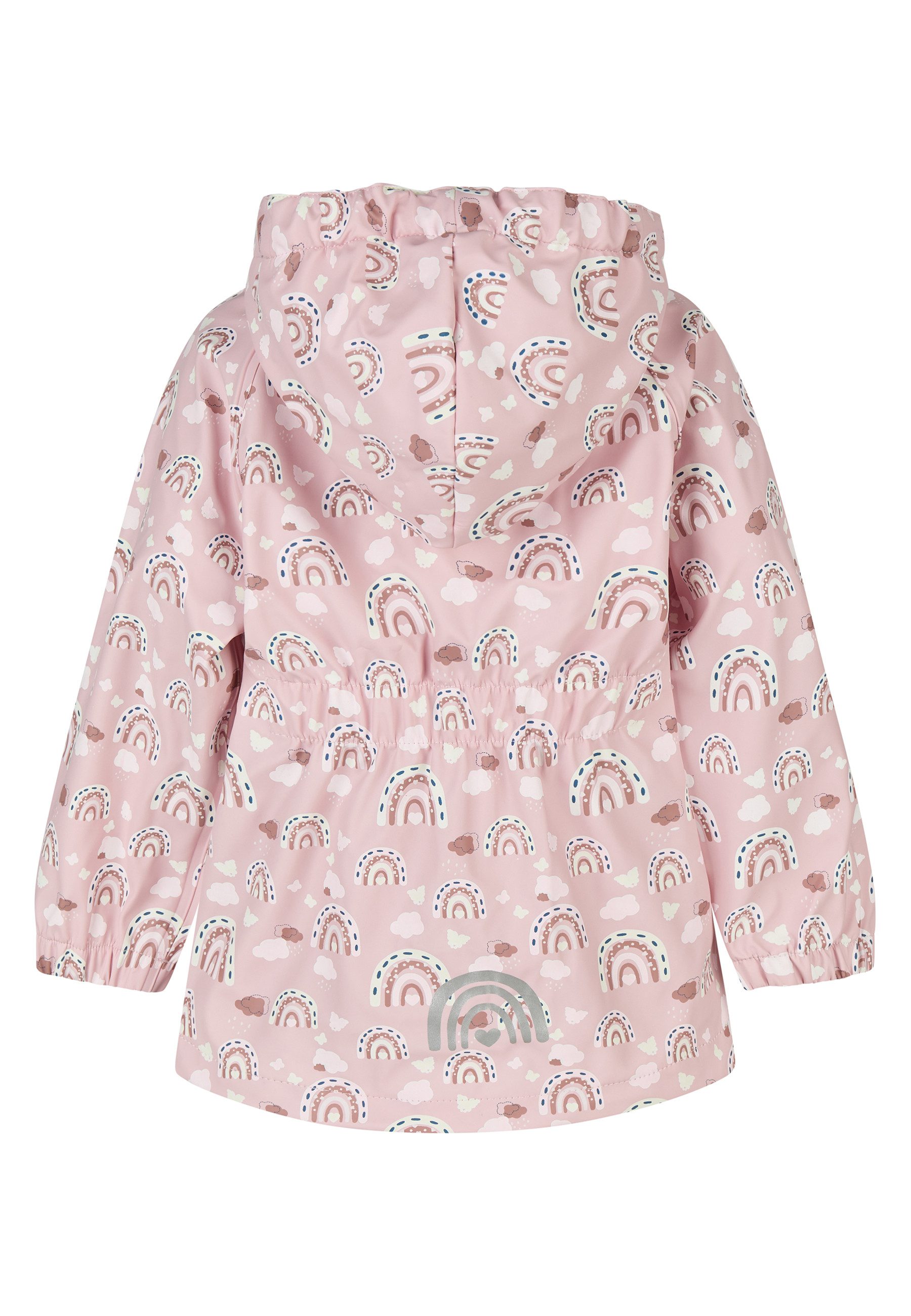 Sterntaler® Regenjacke Farbwechsel Regenjacke Regenbogen (1-St) Wasserdichte Regenjacke mit Farbwechsel und Reflexdetails