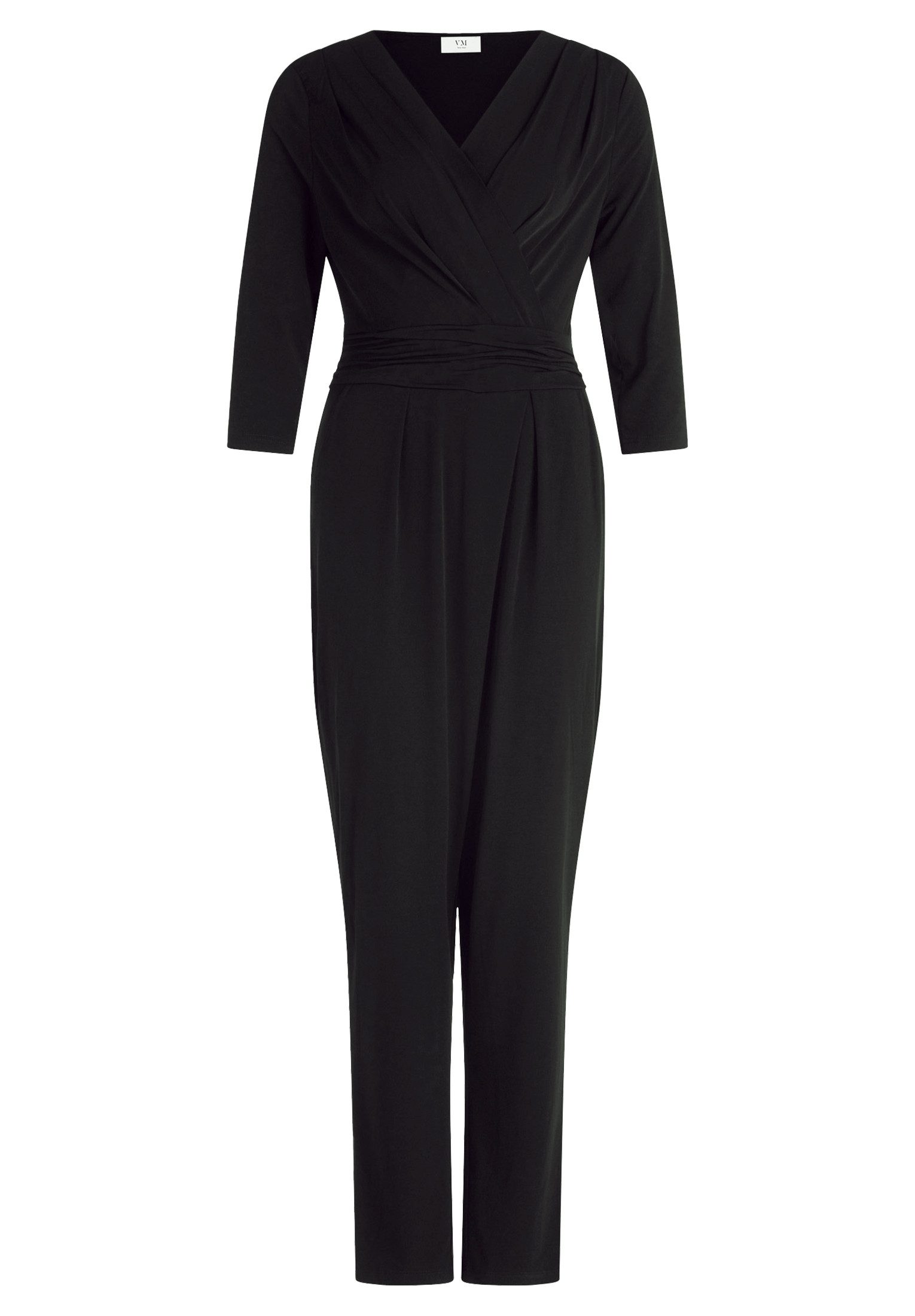 Vera Mont Overall Vera Mont Jumpsuit mit Bindegürtel (1-tlg) Wickel-Design